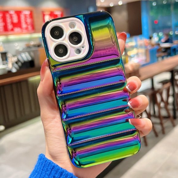 NEW iPhone 13/Pro/Max Luxury Laser Soft iphone case - Picture 2 of 5